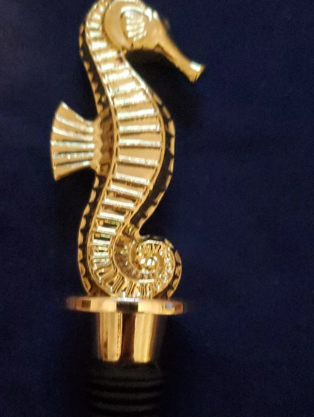Lilly Pulitzer Seahorse Wine Bottle Stopper